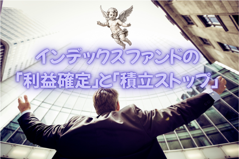 インデックスファンドの「利益確定」と「積立ストップ」について解説