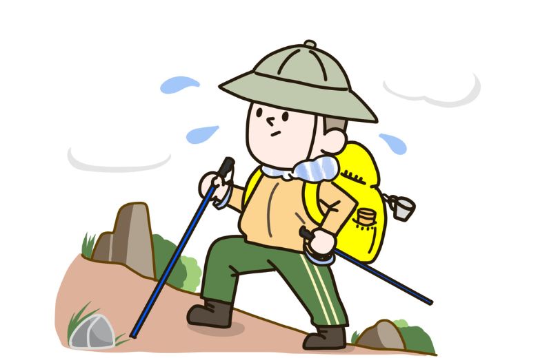 小金持ち山を、ゆっくり登るべきか。それとも速く登るべきか。