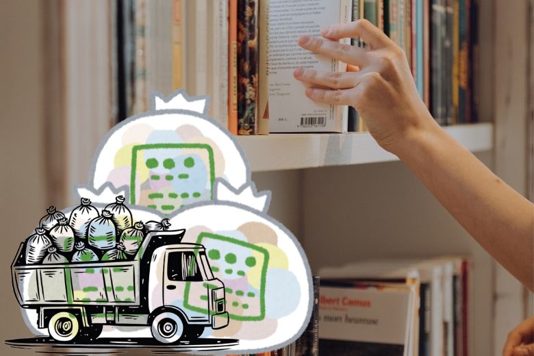 本棚を処分する手順