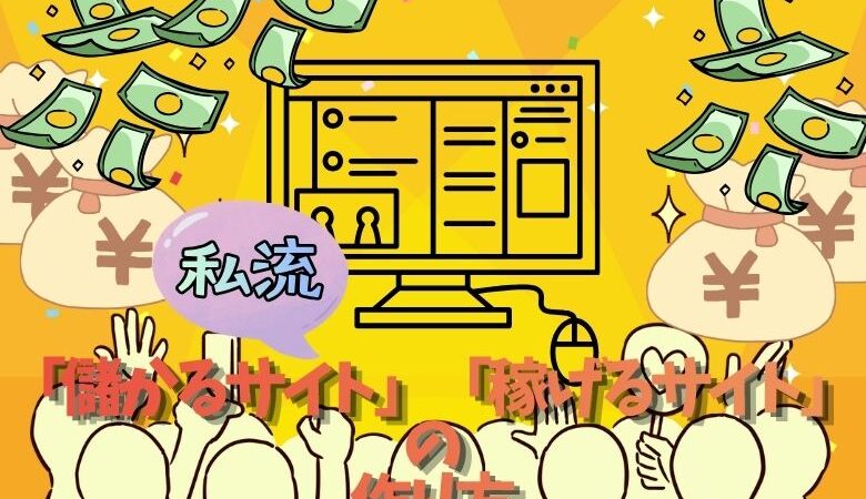 私流「儲かるサイト」「稼げるサイト」の作り方