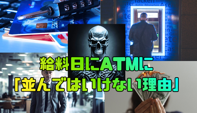 給料日にATMに「並んではいけない理由」を解説