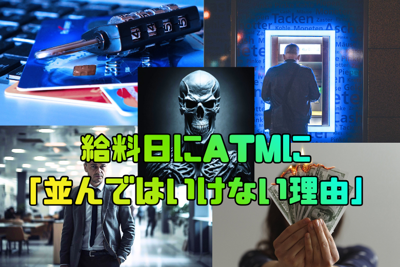 給料日にATMに「並んではいけない理由」を解説