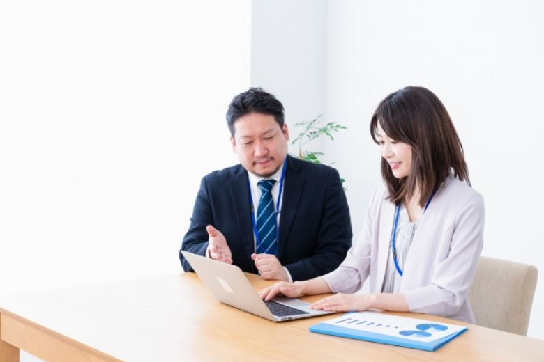 自分の頑張りは伝える