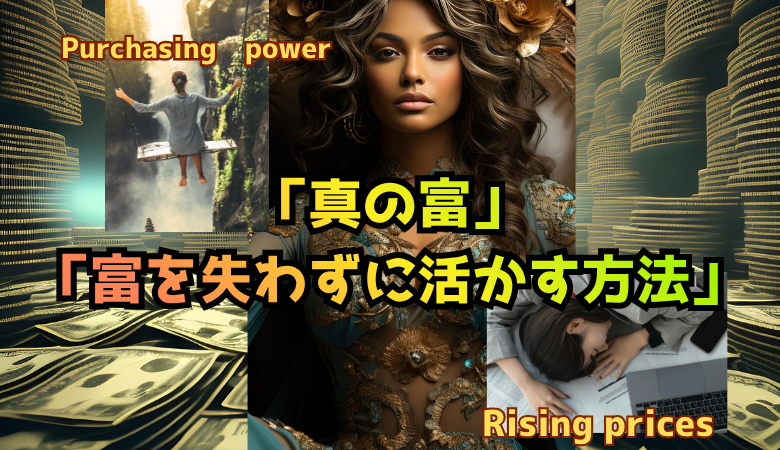 「真の富」と「富を失わずに活かす方法」を解説
